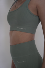 Load image into Gallery viewer, Seamless Rugged Sports Bra
